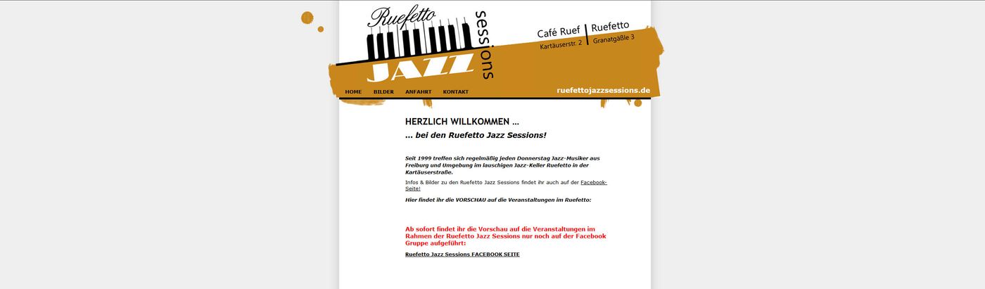 Screenshot der Website auf meinem Bildschirm. Sie nimmt nur etwa 30 % des Platzes ein.